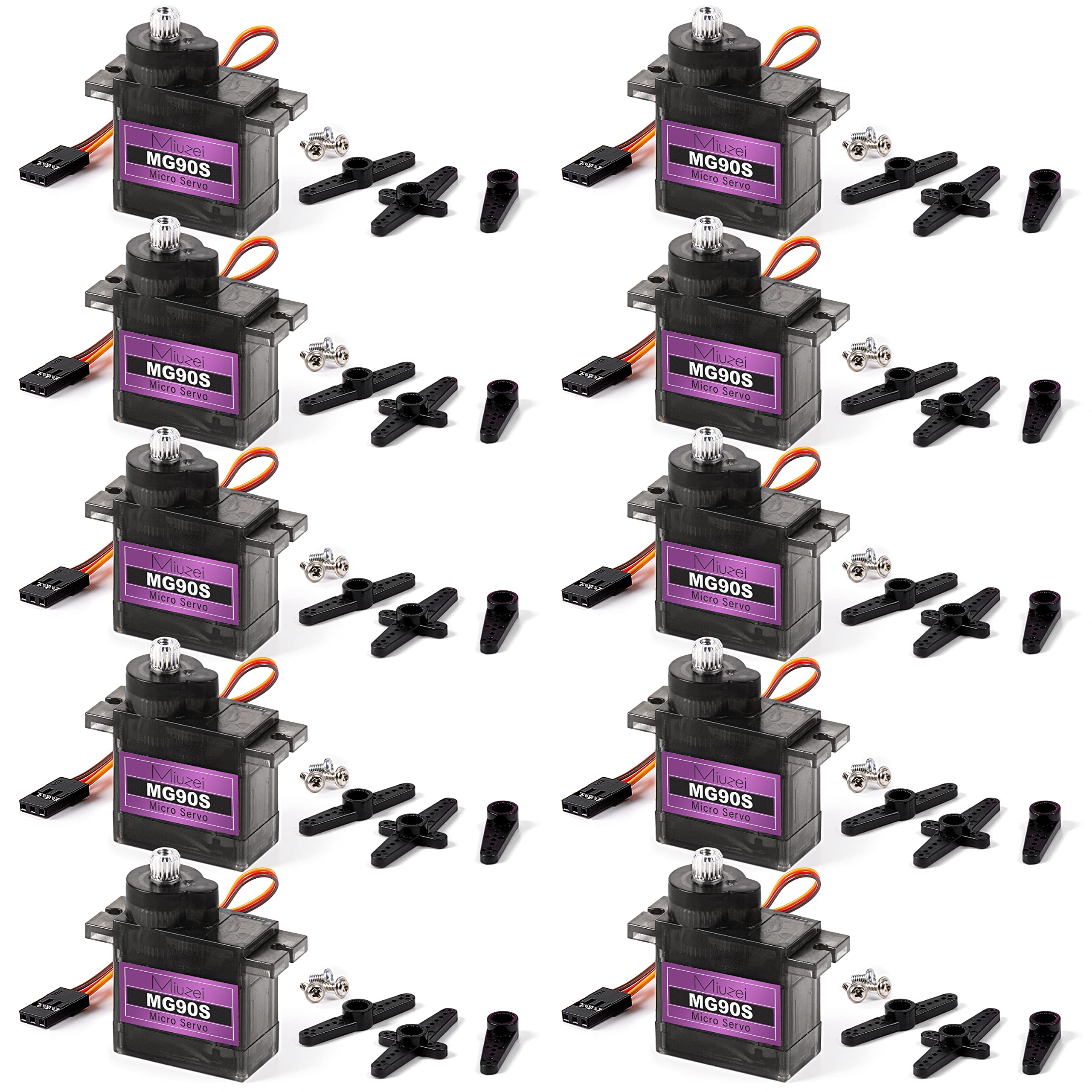 ＭＧ Miuzei MG90S 9G Micro Servo Motor Metal Geared mini small tiny